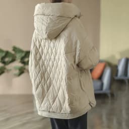 Schinteon Women Light White Duck Down Jacket Casual Loose Over Size Autumn Winter Outwear with Hood Coat 2024 New