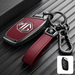 Key Fob Cover Full Protection Shockproof For MG ZS MG 4 MG HS MG 5 MG RX8 Zinc Alloy Heavy Duty Car Accessories