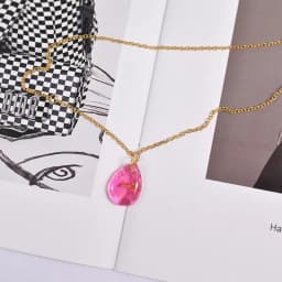 Oval Resin Mold Silicone Pendant Water Drop Mold DIY Jewelry Casting Molds for Epoxy Resin Earrings Keychain Necklace
