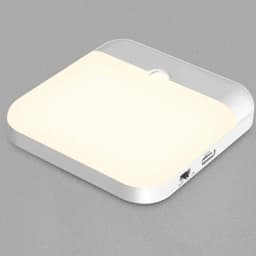 Motion Sensor Led Night Light Usb Charging Square Lamp for Bedroom Kitchen Stair Hallway Wardrobe Cupboard Lighting