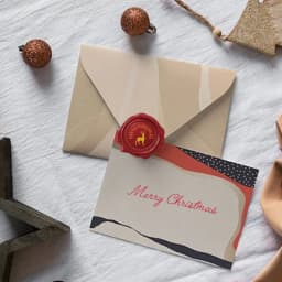 500PCS Christmas Seal Roll Stickers Exquisite Christmas Elements Envelope Label Stickers Decorative Blessing Creative Seal