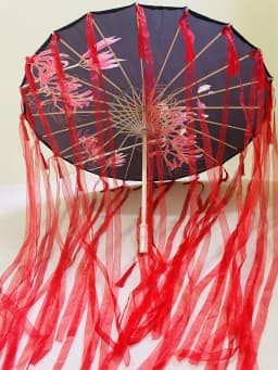 82cm Red Flower Ancient Oil Paper Umbrella Rainproof Chinese Wedding Cheongsam Paraguas Guarda Chuva Şemsiye Japan Sombrilla