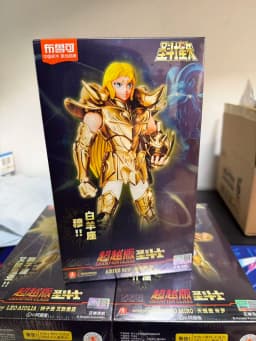 Original BLOKEES Saint Seiya Second Bullet Gemini Dragon Capricorn Sagittarius Action Figure Anime Toys Christmas Gift in Stock