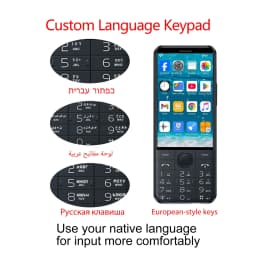 DOOV F27 PRO Touch Screen Keypad Smartphone Dual SIM 3.58inch 16mp Android14 2120mAh Google Play 4GB 64GB Bluetooth Mobile Phone