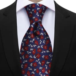 7cm Floral Silk Tie For Men Elegant Peacock Blue Teal Grey Best Selling Business Necktie Wedding Office Fashion Accessories Gift