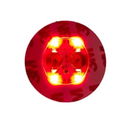 LED Emit Light Coaster Wholesale with Battery Wine Glass Mat Cup Pad Sticker Bottle Drinking Club Bar Party Decor Night Light