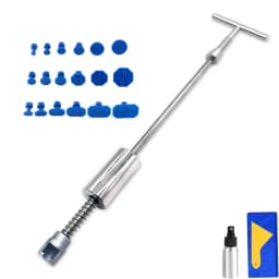 Car Dent Repair Tools Body Dent Removal Puller Kit Slide Reverse Hammer Suction Cup Garage Hand Tools Sheet Metal Set
