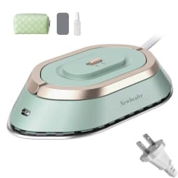 YUNCHI Portable Mini Electric Iron Dual-voltage Non-steam Travel Dry Iron 100-240V