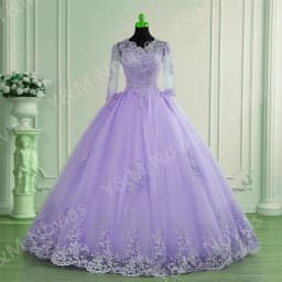 New Spring Lace Appliques Wedding Dress Long Sleeve Vestidos De Novia 2026 V-Neck Bride Wedding Gown Customized Plus Size