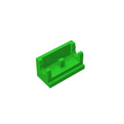 MOC PARTS GDS-829 Hinge Brick 1 x 2 Base compatible with lego 3937 pieces of children's toy Assembles Building Blocks Technical