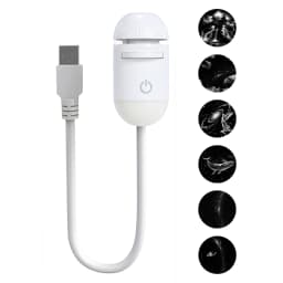 2-in-1 Mini Galaxy Projector Night Light USB Starry Sky Night Light Projector with 360° Rotating Design Mini LED Projection Lamp