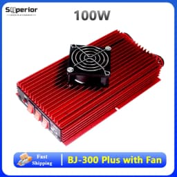 Baojie BJ-300 Plus Power Amplifier 100W FM 120W AM 150W SSB 3-30MHZ Mini-size and High Power CB Radios Walkie Talkie Amplifiers