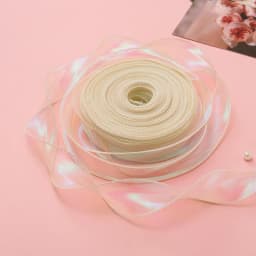 1 Meter Silk Ribbon Organza Satin For DIY Craft Gift Jewelry Packaging Decoration Wedding Bouquets Wreath Sewing Supplies