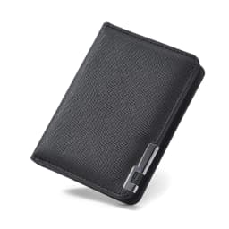 Men's Mini Ultra-Thin Vertical Style Short Wallet with Multiple Card Slots Credit Card Holder Youth Compact Wallet