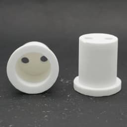 10PCS Ceramic Insulating Beads Ceramic Sleeve T-Casing Electric Heating Tube High Temperature Insulating Ceramic Plug