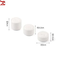 Ring Display Case Window Counter Ring Plate Display Jewelry Rack Champagne Jewelry Tray Commercial Display Props