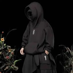 HKSH Heavy Industry Spring Autumn Men's Tide Stacked Collar Sweatshirt Hooded Hoodies Loose Casual Solid Color Punk Coats HK0797