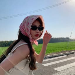 Flower Printed Headscarf Gentle INS Style Sun Protection Headband Towel French Pastoral Style Headband Women