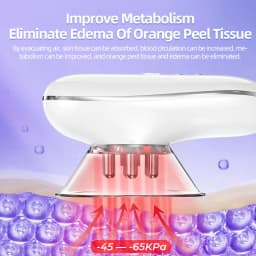 3 in 1 Body Sculpting Machine Liposuction Massager Body Anti Cellulite Tool Microcurrent Facial Skin Tighten Device Fat Burner
