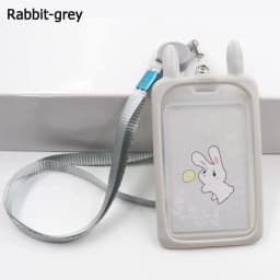 1Pc Cartoon Cat Card Holder Candy Color ID Card Sleeve Retractable Reel Lanyard Identity Credit Cover Case Bank Bus Card Case