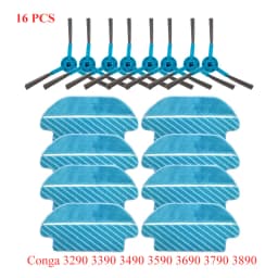 For Cecotec Conga 3290 3490 3690 3790 3890 Ultra Titanium Vital Vacuum Cleaner Spare Parts HEPA Filter Side Brush Proscenic M7