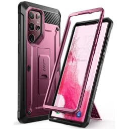 For Samsung Galaxy S22 Ultra Case (2022) 6.8 inch SUPCASE UB Pro Full-Body Holster Cover WITHOUT Built-in Screen Protector