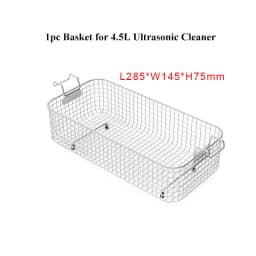0.8L-30L Tabletop Ultrasonic Cleaner Basket SUS304 Stainless Steel Baskets Ultrasound Cleaning Machine Wasing Equipment Mesh