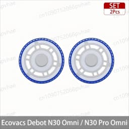 Ecovacs Debot N30 Omni / N30 Pro Omni Robot Vacuum Replacement Part Accessory Main Side Brush Hepa Filter Mop Dust Bag