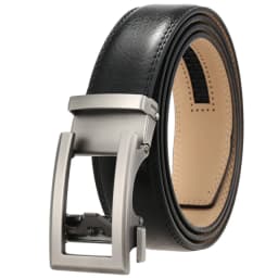 Brown Coffee Black Grass Green Men's Belt Automatic Ratchet Buckle Luxury Brand Genuine Leather Belt Men Ceinture Homme B64