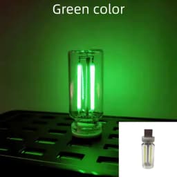 Halloween DecorAITHEA Led Glass Light Usb Night Light Bulb Touch Dimming Usb Night Light For Car Interior Bedroom Home Decor