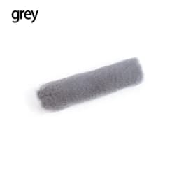 New 1 Pc Plush Fur Furry Bag Strap Covers Sleeves with Loop Fastener Cover for Bag Handles Replacements Accessories