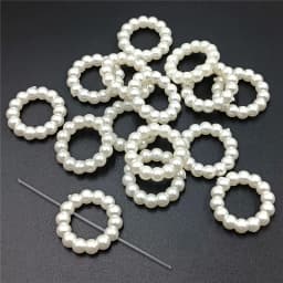 10/50/100Pcs ABS Imitation Pearl Multi-shape Star Heart Beads For Jewelry Making DIY Necklace Bracelet Pendant Fashion Material
