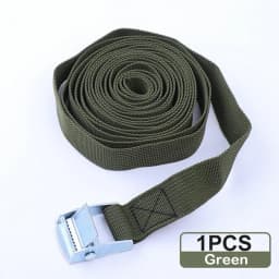 Heavy Duty 2M Lashing Strap with Quick Release Buckle for Long Lasting Cargo Transportation and Baggage Safety