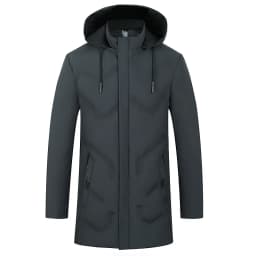 Top Grade Designer New Brand Men Parka Jacket Thick Casual Fashion Windbreaker Hooded Bubble Coats Long Mens Clothes 2026