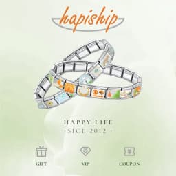 Hapiship Shiny CZ 26 Letters A-Z Italian Charms Gold Plated 9mm Stainless Steel Modular Bracelet DIY Jewelry DJ2479