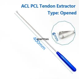 ACL PCL instruments Tendon Extractor Orthopedics Surgical Instrument Arthroscopy Accessories
