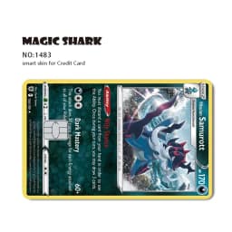 2026 New Charizard Blastoise Bulbasaur Eevee Metwo Sticker Film Skin Cover for Credit Debit Card