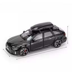 1/32 RS6 Car Model Toy Simulation Alloy Diecast Doors Opened Sound Light Shock Absorption Vehicle Models Ornaments Child Gifts