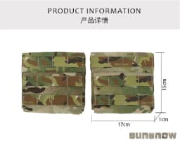 Sun Snow Precision AVS MBAV Plate Pouch Set Tactical Tank Top Assembly Accessories