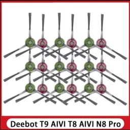 For ECOVACS Deebot T8 AIVI T9 AIVI N8 Pro AIVI N9 N10 N10 Plus Accessories Main brush, side brush, filter, dust bag,Hepa Filter