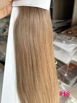 ZZHAIR 100% Human Hair Extensions 16"-26" Machine Made Remy Hair Weft Weaving 100g/Pcs Straight Natural Silk Non-clips