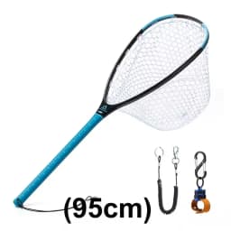 Maximumcatch New FL95/96/97 60-95CM Non Foldable Fishing Landing Net Carbon Fiber Composite Construction Durable Fishing Net