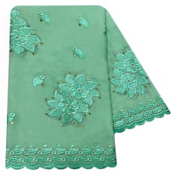 High Quality 100% Cotton Fabric Rayon Cotton Thread Eembroidered Scarf African Women Hijab Muslim Scarf Dubai Excellent Style