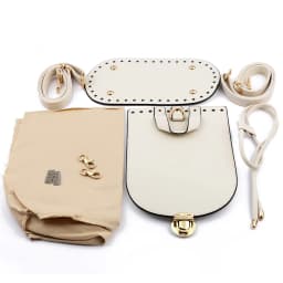 1 Set Handmade Bag Bottom Flap Cover Hardware Shoulder Straps for DIY Handbag Crochet Bag Knitting Bags Crossbody Bags