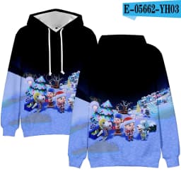 Hoodies men Animal Crossing 3D Sweatshirts Women pullover Cartoon Game Harajuku Funny Student's Hooded Spring/Autumn Tops