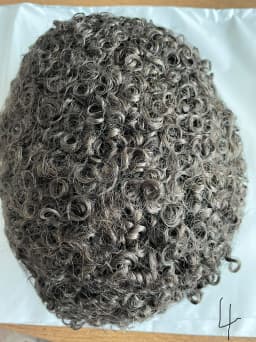 Afro 15mm Curly 2026 New Toupee For Men African American Wigs Human Hair Invisible Skin Pu Base Replacement System Prosthesis