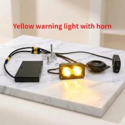 Baja Light Kit with Battery Pack 3-Pin MR60 Connector and Horn Set Fit for Wintai-Tech China Off-Road Vehicle Modification Parts