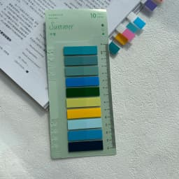200/800/1600PCS index color small size self-adhesive label stickers ins style student name sticker office furniture note sticker