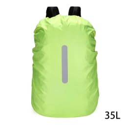 KoKossi 20L-80L Backpack Rain Cover Outdoor Hiking Camping Waterproof Bag Cover Dustproof Cover Lightweight Durable Reflective