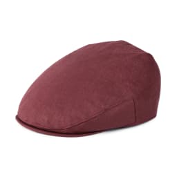 BOTVELA Linen Flat Cap for Men Women Herringbone Linen Newsboy Cap Lightweight Driver Ivy Hat Bakerboy Hat Summer Boina for Male